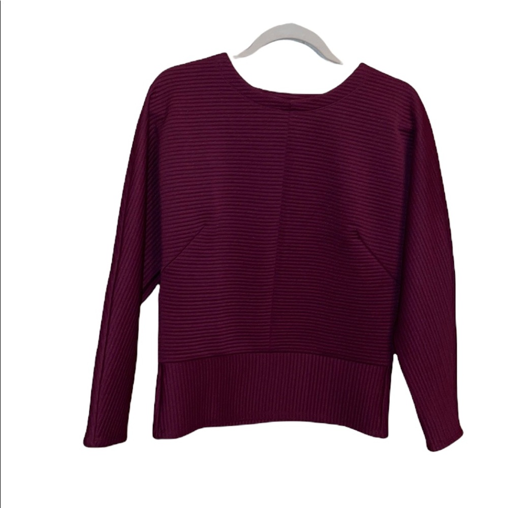 KENNETH COLE Ribbed Dolman Sweater - Picture 2 of 5